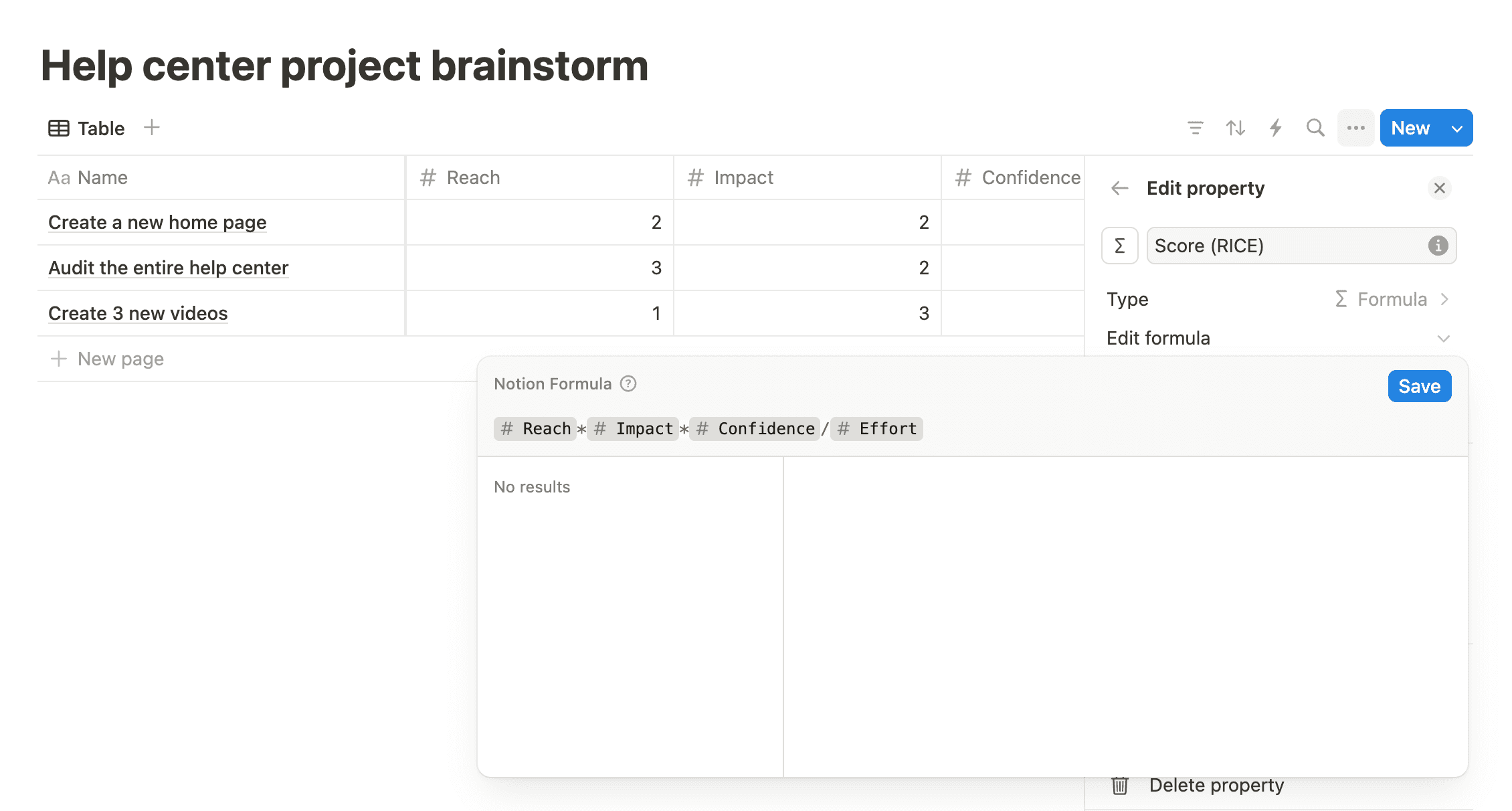 hc: formulas example 2 part 1