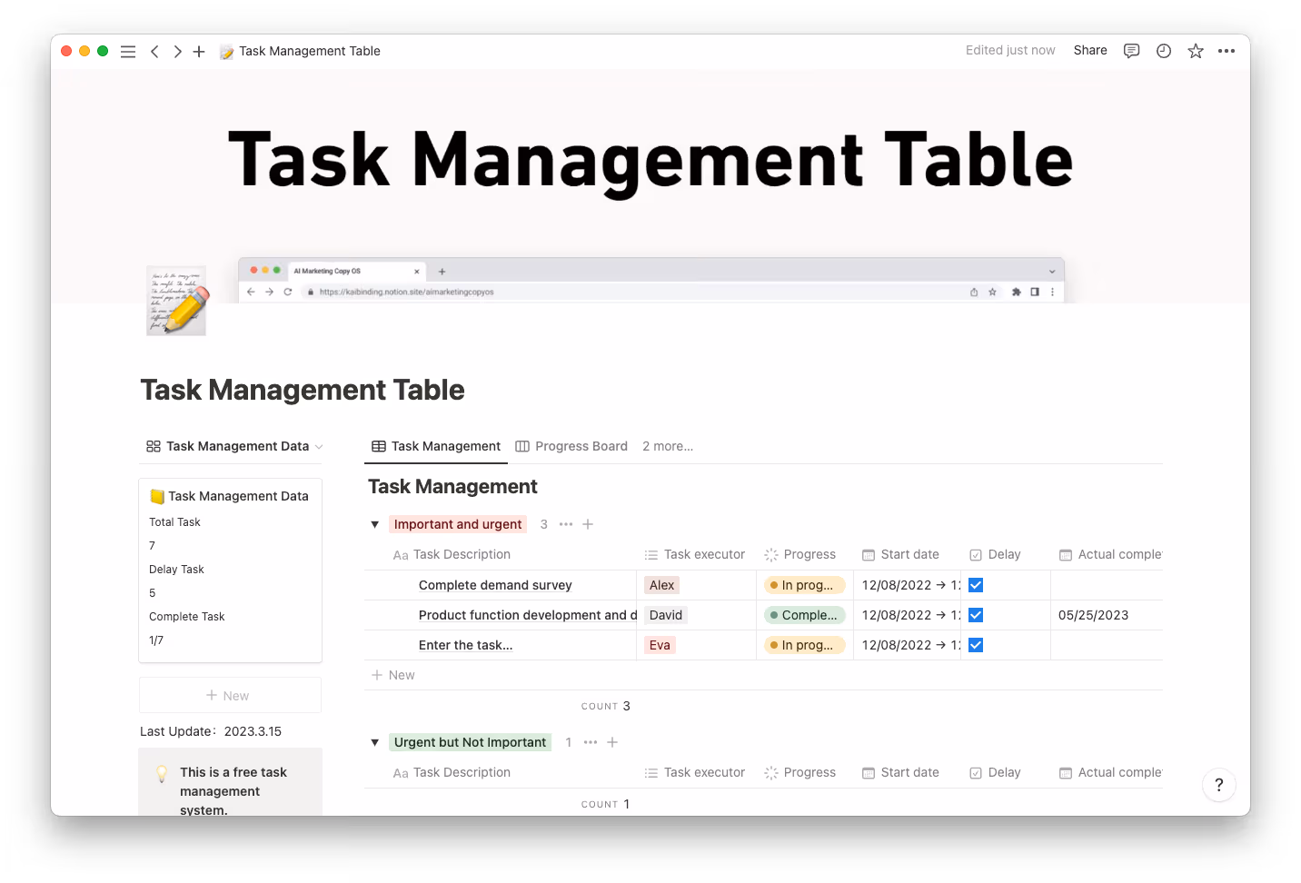 Managing multiple projects thumbnail