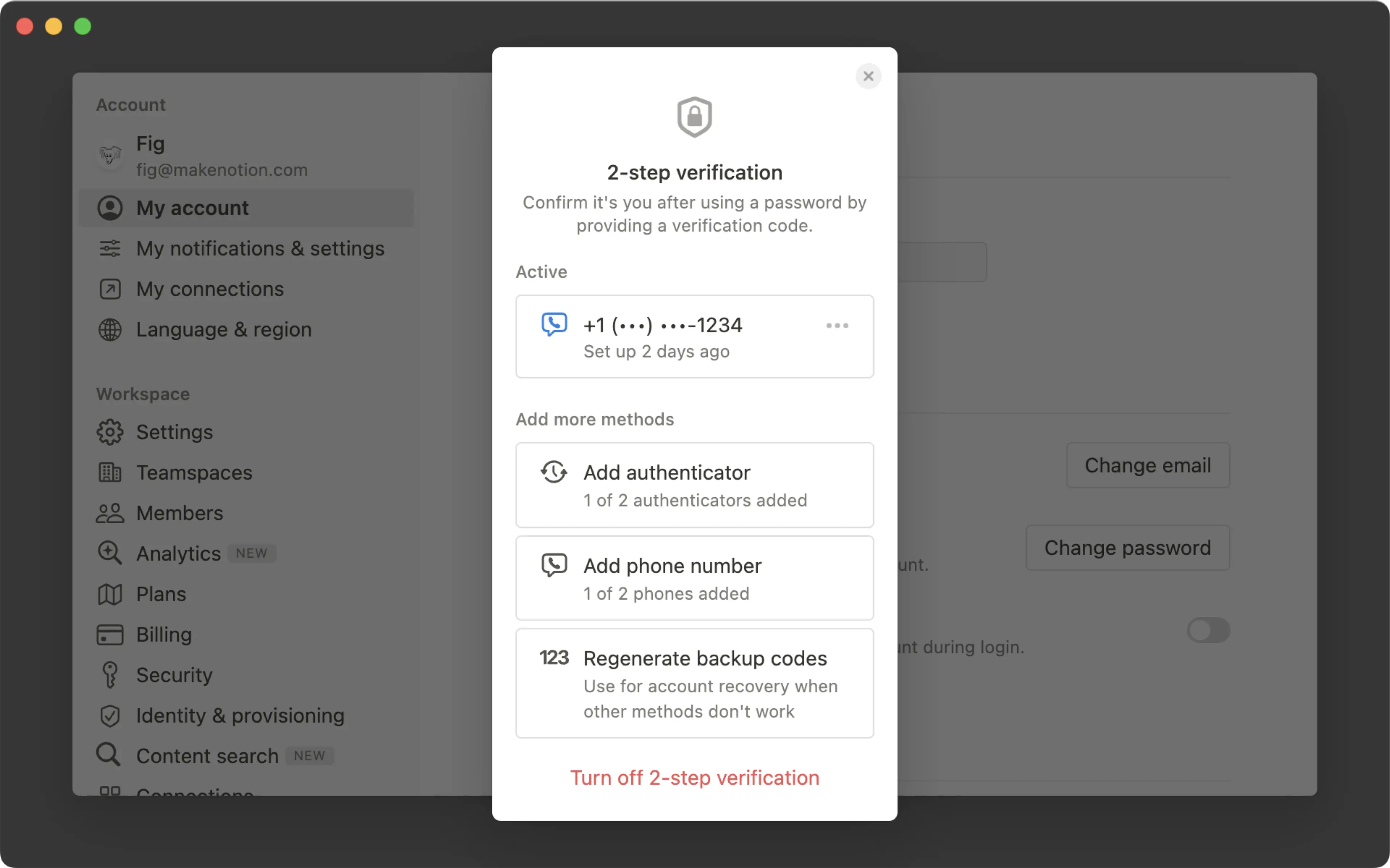 2 step verification what-s new